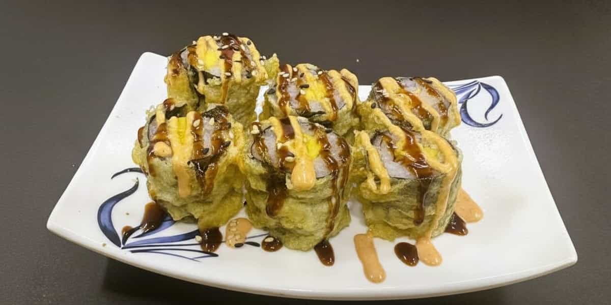 Deep Fried Egg Maki