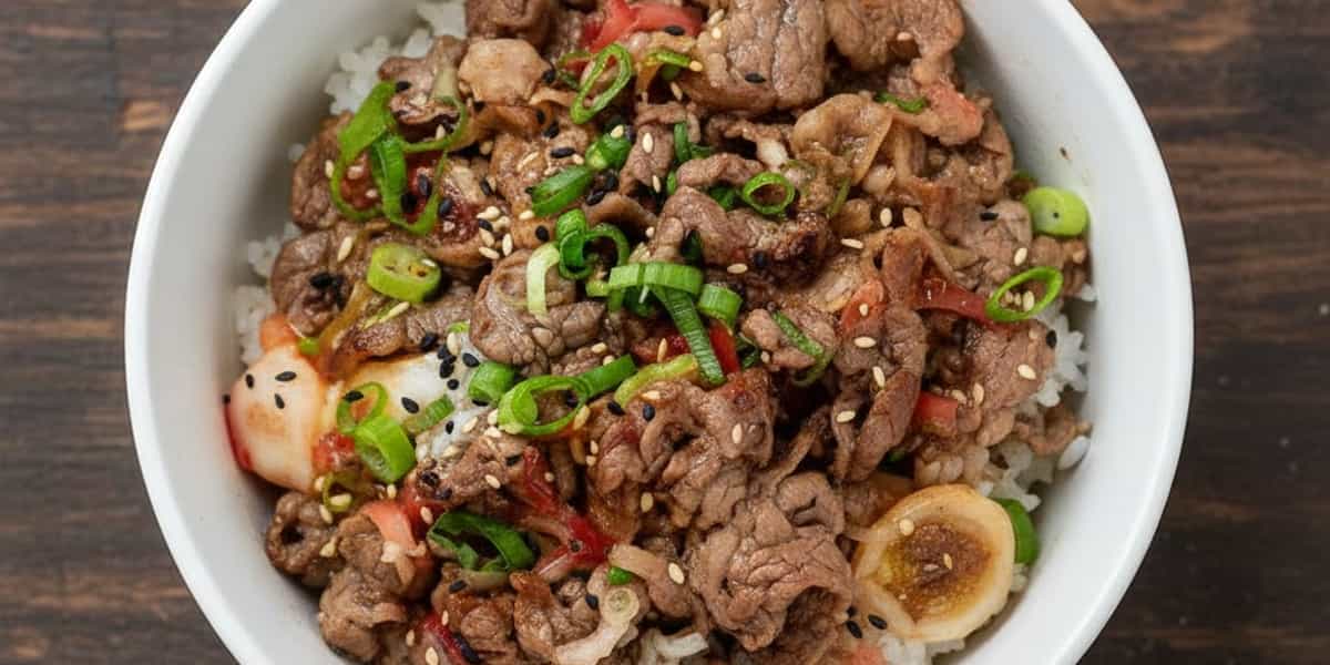 Beef Donburi